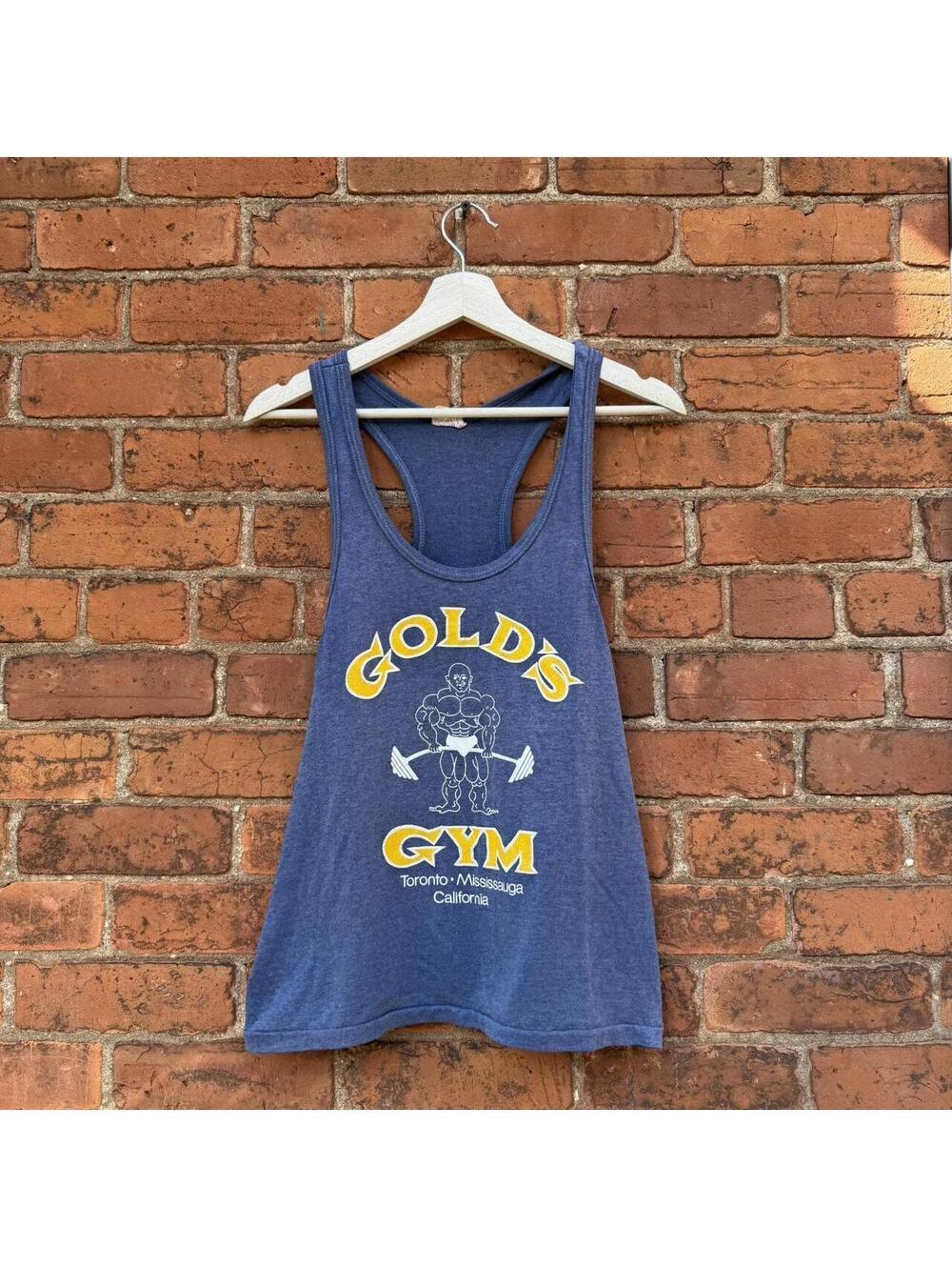 vintage golds gym Toronto Mississauga California tank top